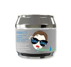 Маска для лица глиняно-пузырьковая Baviphat Urban City Carbonated Charcoal Clay Beer Mask 90 г