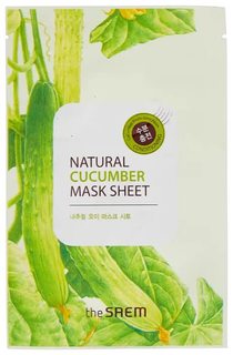 Маска тканевая с экстрактом огурца The Saem New Natural Cucumber Mask Sheet 21 мл