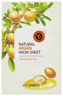 Маска тканевая с экстрактом арганы The Saem Natural Argan Mask Sheet 21 мл