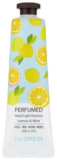 Крем-эссенция для рук парфюмированный The Saem Perfumed Hand Light Essence Lemon Mint 30 мл