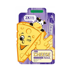 Маска тканевая Увлажняющая Mj care Real Cheese Firming & Lifting Mask Mijin Cosmetics