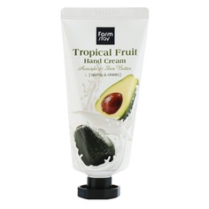 Крем для рук "Тропические фрукты" с авокадо и маслом ши FarmStay Tropical Fruit Hand Cream Avocado & Shea Butter, 50ml