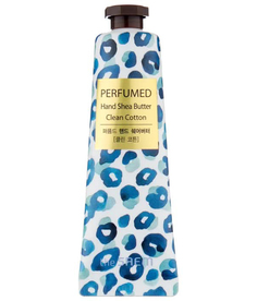 Крем для рук Perfumed Hand Shea Butter -Clean Cotton- 30мл the Saem