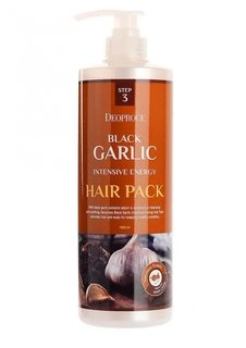 Маска для волос с экстрактом черного чеснока Deoproce Black Garlic Intensive Energy Hair Pack 1000мл