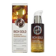 Сыворотка Rich Gold Intensive Pro Nourishing Ampoule 30мл Enough