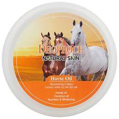Крем для лица и тела на основе лошадиного жира Deoproce Natural Skin Horse Oil Nourishing Cream 100гр