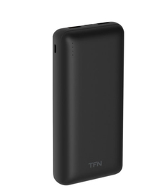 Внешний аккумулятор TFN 20.000 мач, напряжение 5В, USB-2 черный (TFN,TFN-PB-224-BK)