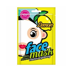 Маска для лица тканевая Bling Pop Lemon Vitamin & Brightening Mask 20 мл