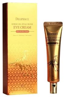 Крем для глаз с гиалуроновой кислотой и лошадиным жиром Deoproce Horse Oil Hyalurone Eye Cream 40гр