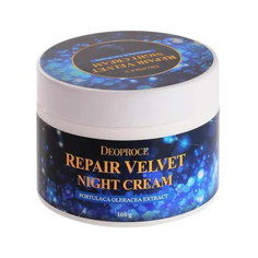 Крем для лица ночной восстанавливающий Deoproce Moisture Repair Velvet Night Cream 100гр