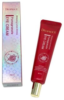Крем для глаз антивозрастной Deoproce Whitening And Anti-Wrinkle Pomegranate Eye Cream 40мл