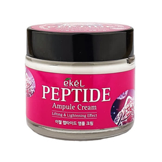 EKEL Ампульный крем с пептидами антивозрастной Peptide Ampule Cream , 70 мл