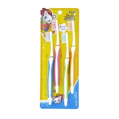 Зубная щетка набор 4шт Clio New Junior Clio Normal 4