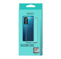 Чехол силиконовый BoraSCO для Apple iPhone 13 прозрачный