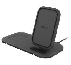 Беспроводное зарядное устройство Mophie Universal Wireless Charging Stand Plus черный