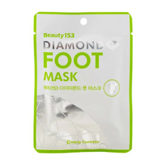 Маска для ног Beauty 153 Diamond Foot Mask Beauu Green