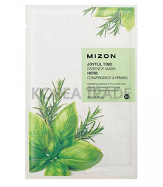 Тканевая маска для лица с комплексом травяных экстрактов Mizon Joyful Time Essence Mask Herb