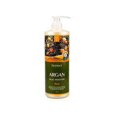 Бальзам для волос с аргановым маслом Deoproce Argan Silky Moisture Rinse, 1000мл