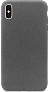 Чехол-накладка DYP Liquid Pebble для Apple iPhone XS Max тёмно-серый