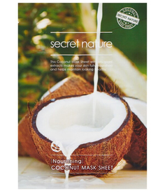 Тканевая маска для лица с кокосом Secret Nature Nourishing Coconut Mask Sheet, 25 мл