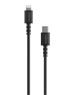 Кабель Anker PowerLine Select USB Type-C - Lightning 0.9 м цвет Черный (A8612H11)