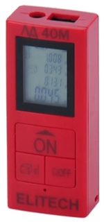 Дальномер лазерный Elitech ЛД 40М