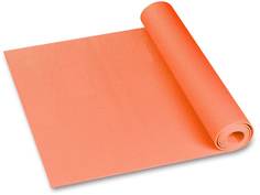 Коврик для йоги и фитнеса INDIGO PVC, YG03, Оранжевый, 173*61*0,3 см