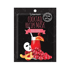 Маска тканевая для лица Cocktail Recipe Mask - Peach Crush 20гр Berrisom