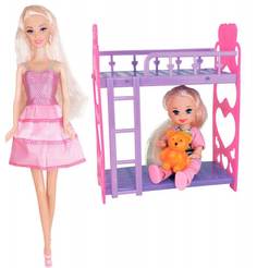 Кукла Ася ToysLab "Спокойной ночи, малышка" набор с мини-куклой арт.35095