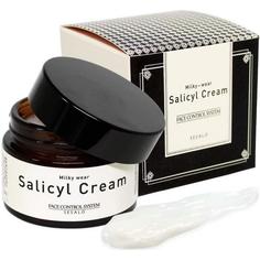 Салициловый крем с эффектом пилинга Elizavecca Milky Wear Salicyl Cream