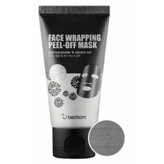 Маска-пленка для лица Berrisom Face Wrapping Peel Off Pack Black 50мл