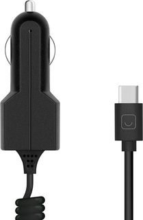 Автомобильное зарядное устройство Prime Line USB Type-C 2.1A черный