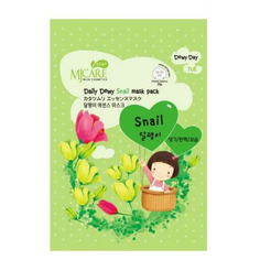 Маска тканевая для лица Mijin Cosmetics MJ Care Daily Dewy Snail Mask Pack 25 г