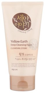 Пенка для лица Welcos Cleansing Story Foam Cleansing Yellow Earth 150 г