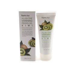 Пилинг-скатка с экстрактом киви FarmStay All-In-One Whitening Peeling Gel Kiwi, 180мл