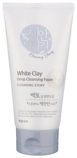 Пенка для лица Welcos Cleansing Story Foam Cleansing White Clay 150 г