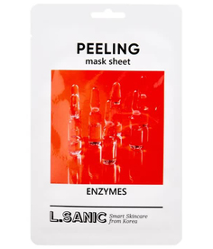 Обновляющая тканевая маска с энзимами, 25мл, L.SANIC L.SANIC Enzymes Peeling Mask Sheet, 25ml