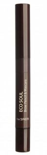 Тушь- карандаш для бровей The Saem Eco Soul Brow Pencil & Mascara 03 Dark Brown 0,2гр/2,5мл