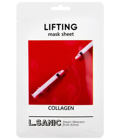 Коллагеновая тканевая маска с эффектом лифтинга, 25мл, L.SANIC L.SANIC Collagen Lifting Mask Sheet, 25ml