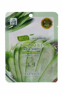 ASPASIA Маска для лица тканевая ОГУРЕЦ Eco Sheet Pack Cucumber, 23 ml
