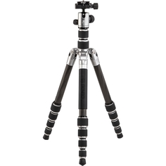 Карбоновый походный штатив- трансформер Benro FTR09C в комплекте с головкой B00 цв.титан FTR09CB00GTTN
