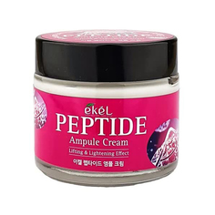 EKEL Ампульный крем для лица с пептидами Peptide Ampule Cream, 70мл