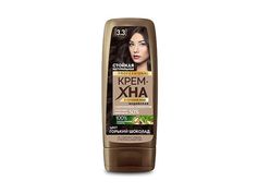 Стойкая натуральная крем-хна Fito косметик Professional 3.3 Горький шоколад 140 мл