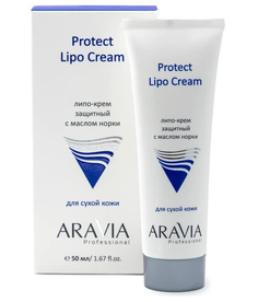 Липо-крем Aravia Professional защитный с маслом норки Protect Lipo Cream, 50 мл