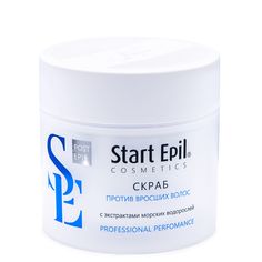 Скраб против вросших волос Start Epil с экстрактами морских водорослей 300 мл