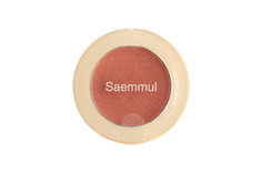Тени для глаз и бровей The Saem Saemmul Single Shadow (Shimmer) CR04 Splash Coral 2 г