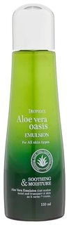 Эмульсия для лица с экстрактом алоэ вера Deoproce Aloe Vera Oasis Emulsion 150мл