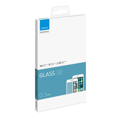 Защитное стекло Deppa 3D для Apple iPhone 6/6S, 0.3 мм, белое