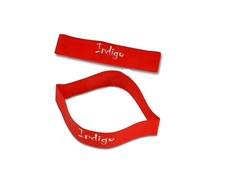 Эспандер Лента латекс замкнутая INDIGO MEDIUM (2-7 кг), 6004-2 HKRB, Красный, 46*5*0.05см