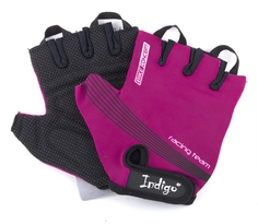 Перчатки вело женcкие INDIGO, SB-01-8543, Фиолетовый, L